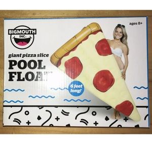 Bigmouth Pizza Slice Pool Float 6ft